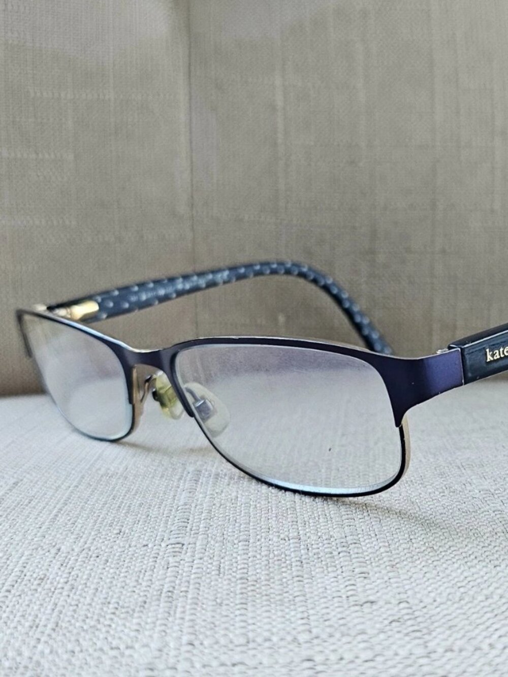 Kate Spade Women Eyeglasses Frame AMBROSETTE DA4 Eyewear Dark Blue Glasses